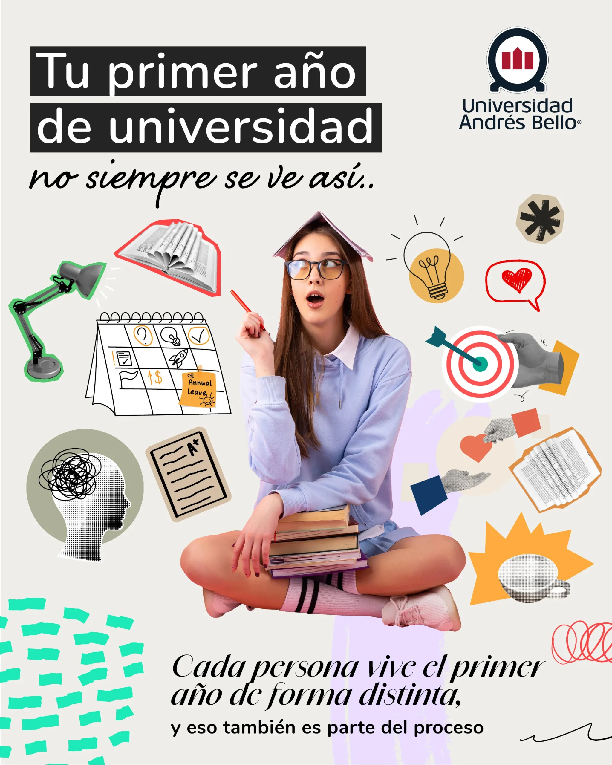 Recuerda que el 1º año de universidad está lleno de cambios.