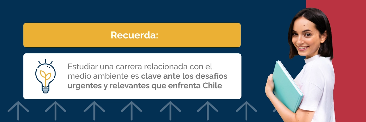 unab, explora, infografia 1, carreras relacionadas con el medio ambiente, la naturaleza